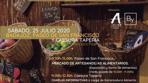 Cartel del D&iacute;a de la Artesan&iacute;a Almentaria de Extremadura