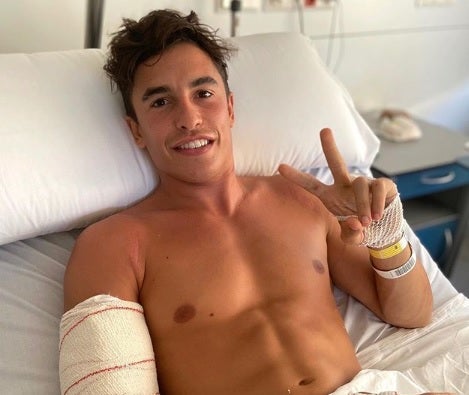 Doctor Xavier Mir: "Una persona normal tardaría tres meses en recuperarse de una lesión como la de Márquez" Doctor Xavier Mir: "Una persona normal tardaría tres meses en recuperarse de una lesión como la de Márquez"