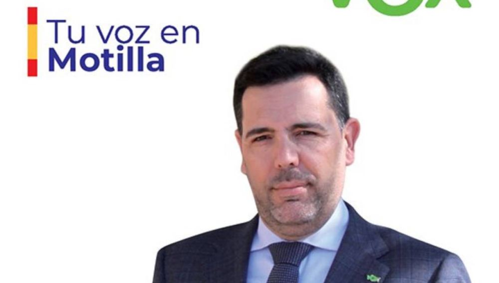 Guillermo Martínez, portavoz de Vox en Motilla