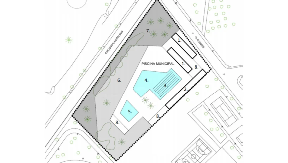 Proyecto de piscinas de verano impulsado en Crevillent. Proyecto de piscinas de verano impulsado en Crevillent.