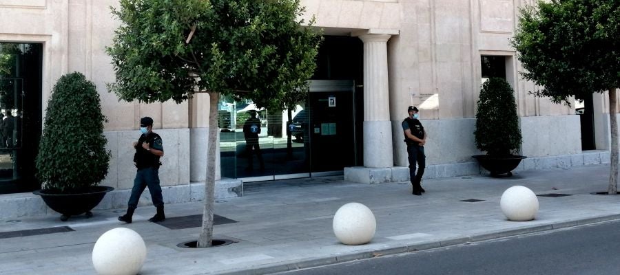 Registro de la guardia civil en la sede de la Autoridad Portuaria de Baleares en Palma Registro de la guardia civil en la sede de la Autoridad Portuaria de Baleares en Palma