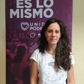 Nieves Peinado, portavoz de Unidas Podemos en el Ayuntamiento de Ciudad Real
