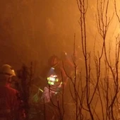 Incendio forestal de Monterrei, Ourense Incendio forestal de Monterrei, Ourense