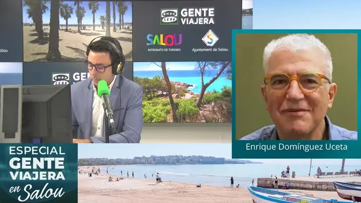 Enrique Dom&iacute;nguez Uceta en Especial Gente Viajera en Salou