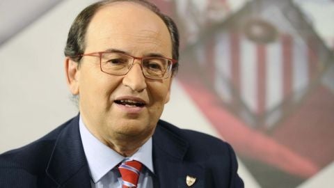 Jos&eacute; Castro, presidente del Sevilla F.C.