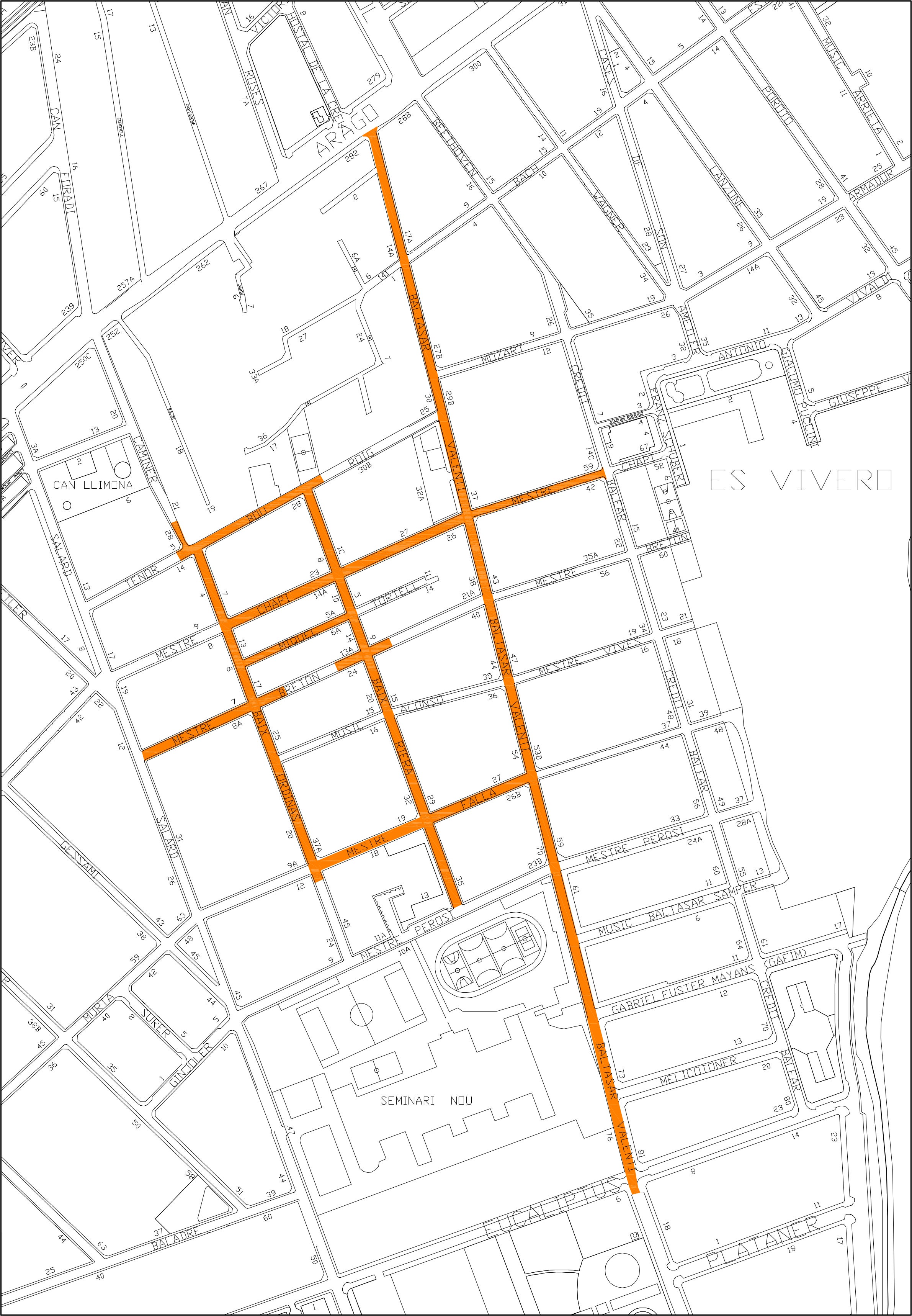 Cort inicia la renovación de ocho calles de El Vivero Cort inicia la renovación de ocho calles de El Vivero