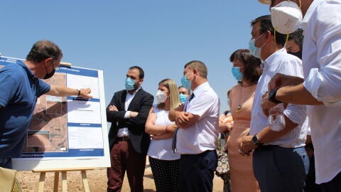 Visita del Presidente Page