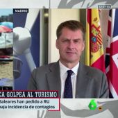 El embajador de Reino Unido en España descarta por ahora levantar la cuarentena a Canarias y Baleares: "Hoy por hoy es para todo el país""·