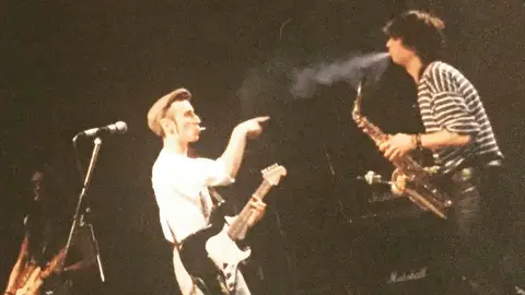Selu Nieto con Fito Selu Nieto con Fito