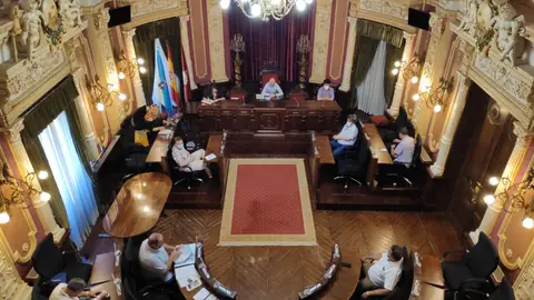 Sala de plenos del Concello Sala de plenos del Concello