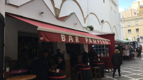 Bar Pampero, en el centro de Jerez
