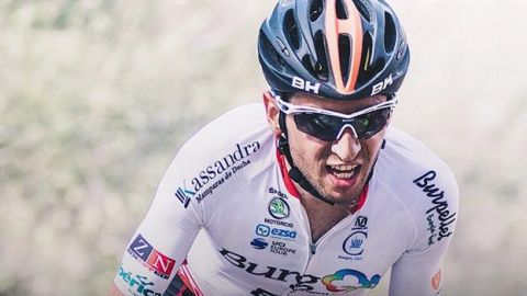 &Oacute;scar Cabedo, ciclista del BH Burgos.