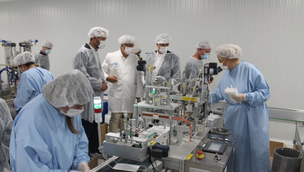 Visita a la empresa empresa ‘Prosafe Plus’ del parque empresarial de Elche.