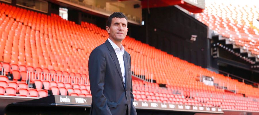 Javi Gracia, nuevo entrenador del Valencia. Javi Gracia, nuevo entrenador del Valencia.