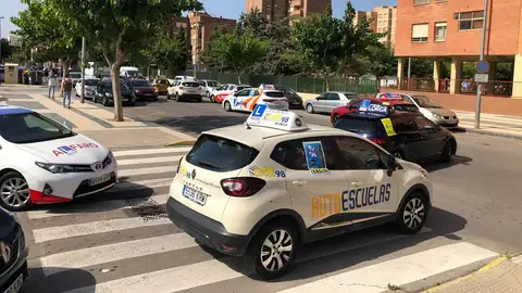 PROTESTAS AUTOESCUELAS CARTAGENA