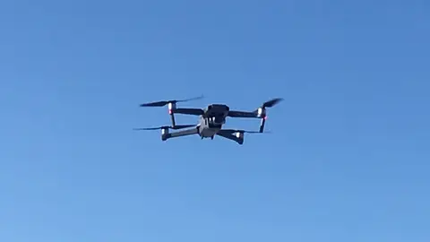 Dron de la Policía de Villajoyosa Dron