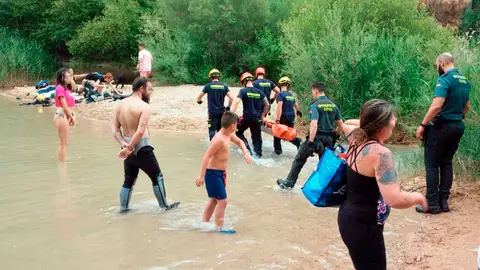 Chorreras del Cabriel, en una imagen de archivo Chorreras del Cabriel, en una imagen de archivo