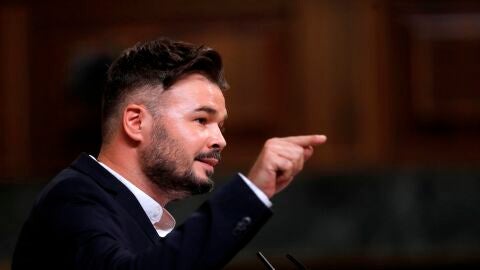 El portavoz de ERC, Gabriel Rufi&aacute;n