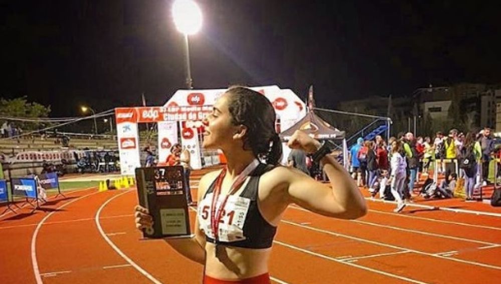 La atleta y entrenadora granadina, Claudia Hernández Rey La atleta y entrenadora granadina, Claudia Hernández Rey