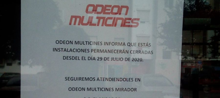 Los cines cerraron este 29 de julio Los cines cerraron este 29 de julio