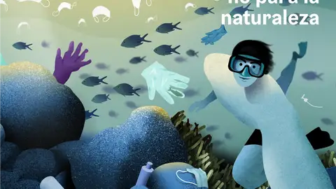 Campaña 'La mascarilla es para ti, no para la naturaleza' Campaña 'La mascarilla es para ti, no para la naturaleza'