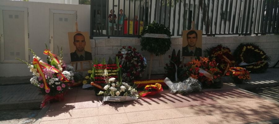 Homenaje a los guardiaciviles asesinados por ETA en Palmanova. Homenaje a los guardiaciviles asesinados por ETA en Palmanova.