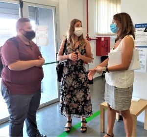 Visita al futuro Centro de Atención Integral a la Mujer que abrirá en Altabix. Visita al futuro Centro de Atención Integral a la Mujer que abrirá en Altabix.
