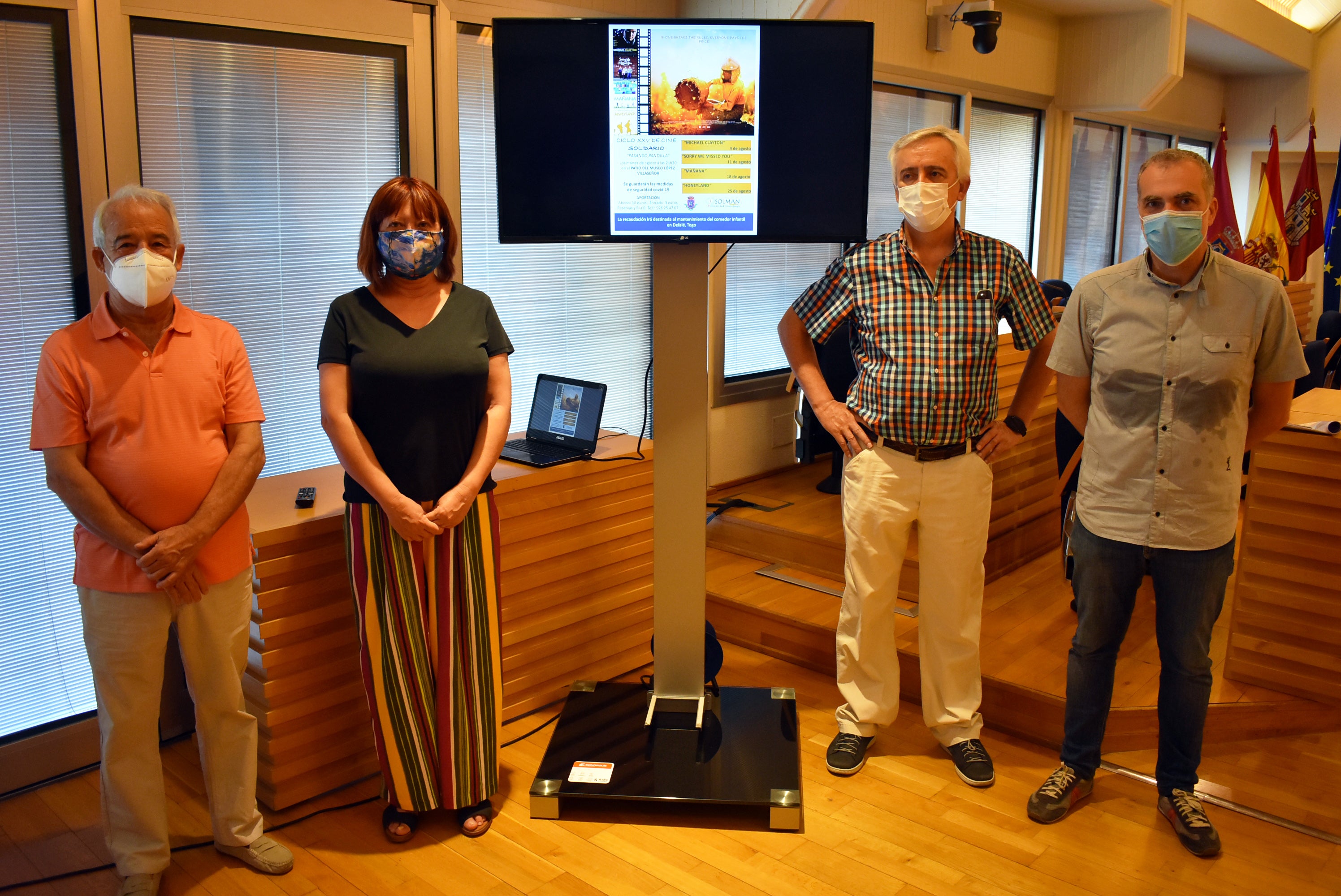 El Museo López-Villaseñor acogerá en agosto el XXV Ciclo de Cine Solidario de la ONG SOLMAN El Museo López-Villaseñor acogerá en agosto el XXV Ciclo de Cine Solidario de la ONG SOLMAN