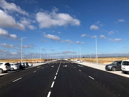 La Junta de Extremadura continúa con la ampliación de la urbanización de la Plataforma Logística de Badajoz La Junta de Extremadura continúa con la ampliación de la urbanización de la Plataforma Logística de Badajoz