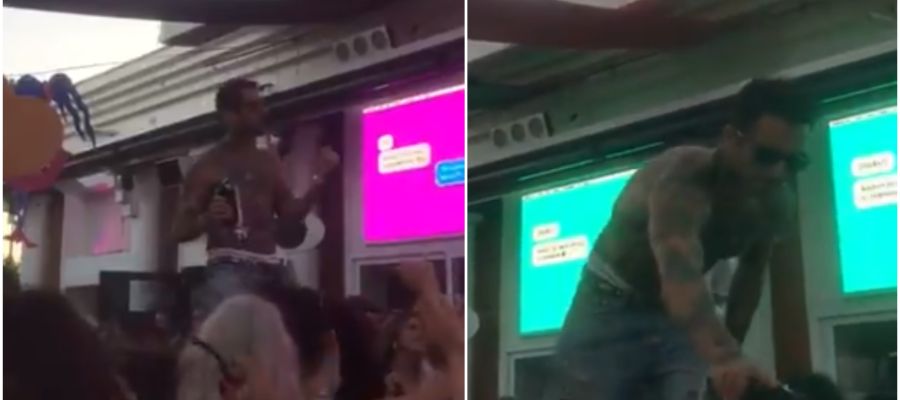 Las preocupantes imágenes de una fiesta en Torremolinos en la que todos beben de la misma botella Las preocupantes imágenes de una fiesta en Torremolinos en la que todos beben de la misma botella