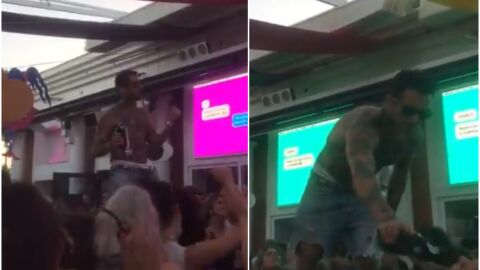 Las preocupantes im&aacute;genes de una fiesta en Torremolinos en la que todos beben de la misma botella