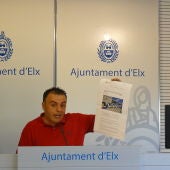 Ramón Abad, concejal de Seguridad Ciudadana y Emergencias del Ayuntamiento de Elche.