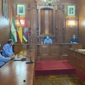 Reunión en el Ayuntamiento de Sanlúcar Reunión en el Ayuntamiento de Sanlúcar
