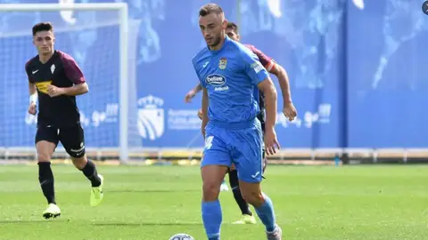 Pablo Clavería, del Fuenlabrada. Pablo Clavería, del Fuenlabrada.
