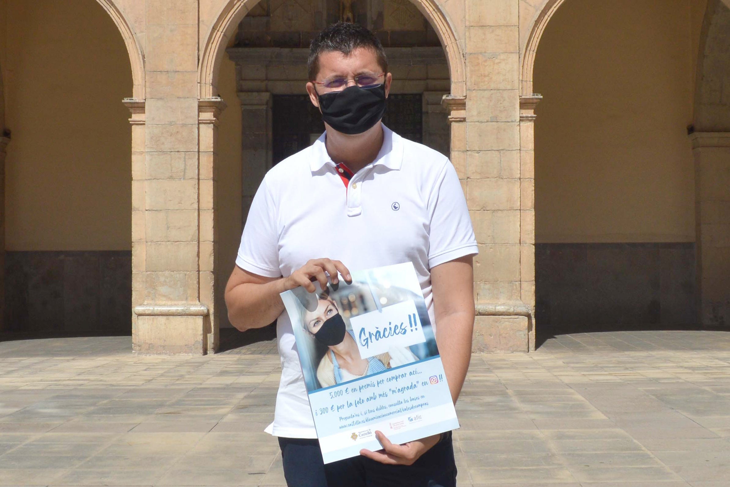 El Ayuntamiento de Castelló pone en marcha la campaña ‘Gràcies!!’ El Ayuntamiento de Castelló pone en marcha la campaña ‘Gràcies!!’