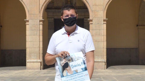 David Donate, concejal de Comercio.