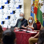 Instantes de la presentación