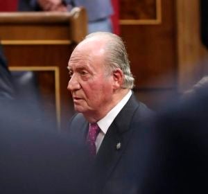 El rey Juan Carlos, en el Congreso El rey Juan Carlos, en el Congreso