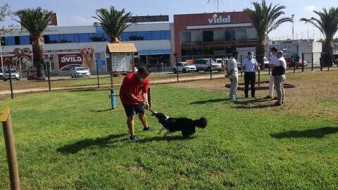 Parque canino en Chiclana