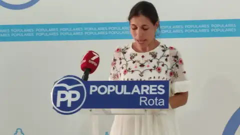 Auxiliadora Izquierdo, portavoz del PP de Rota Auxiliadora Izquierdo, portavoz del PP de Rota