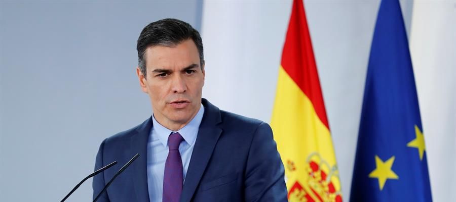 Pedro Sánchez, sobre la marcha de Juan Carlos I: "La Casa Real ha marcado distancias frente a supuestas conductas irregulares" Pedro Sánchez, sobre la marcha de Juan Carlos I: "La Casa Real ha marcado distancias frente a supuestas conductas irregulares"