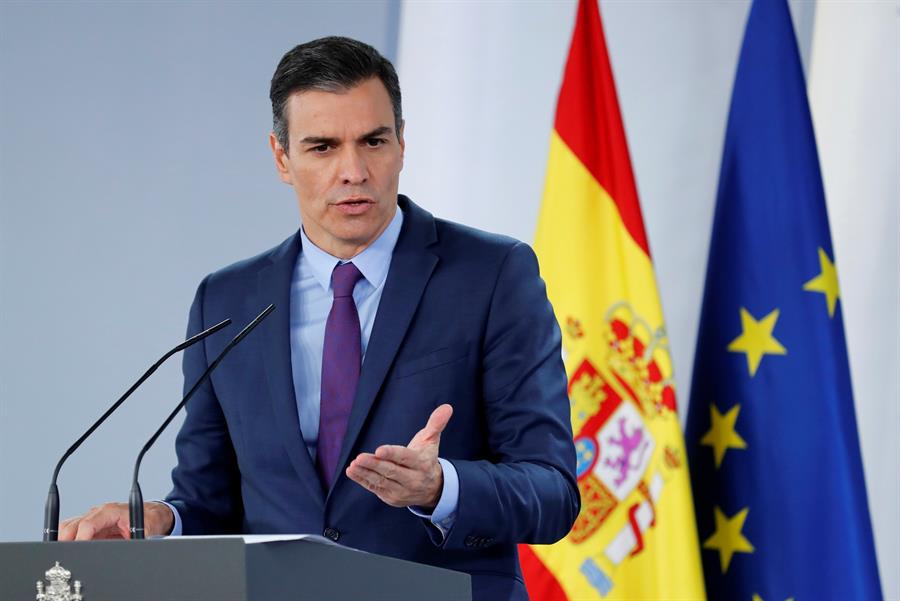 Sánchez admite no saber dónde está Juan Carlos I y recalca su apoyo a Casa Real: "No se juzgan instituciones sino personas" Sánchez admite no saber dónde está Juan Carlos I y recalca su apoyo a Casa Real: "No se juzgan instituciones sino personas"