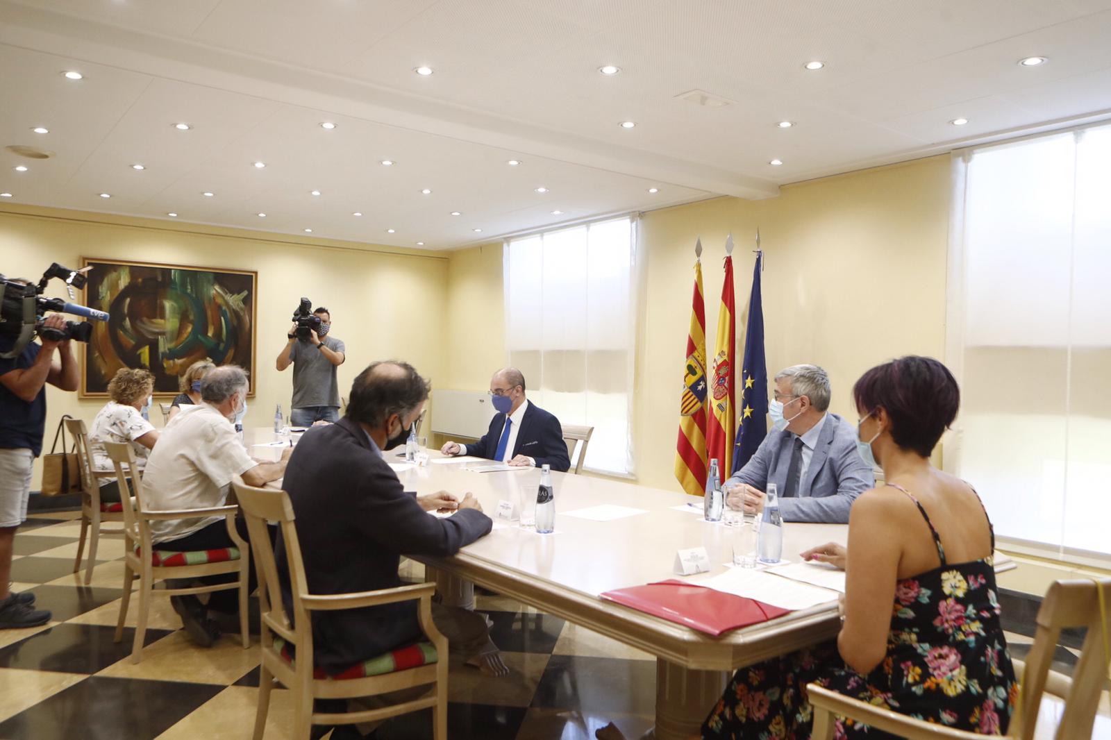 La DGA apoyará a las residencias con un millón y medio de euros La DGA apoyará a las residencias con un millón y medio de euros