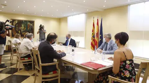 Los gestores de las residencias, reunidos con el Gobierno de Aragón Los gestores de las residencias, reunidos con el Gobierno de Aragón