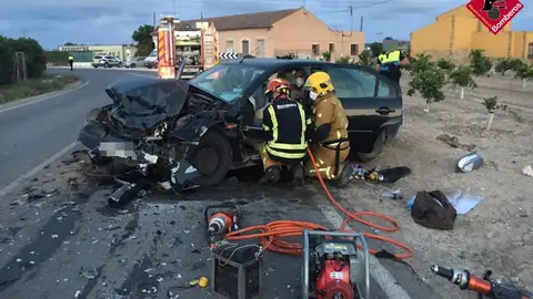 Colisión frontal Colisión frontal