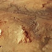 Marte: la erosión de agua bajo el suelo glacial formó los valles del planeta rojo 