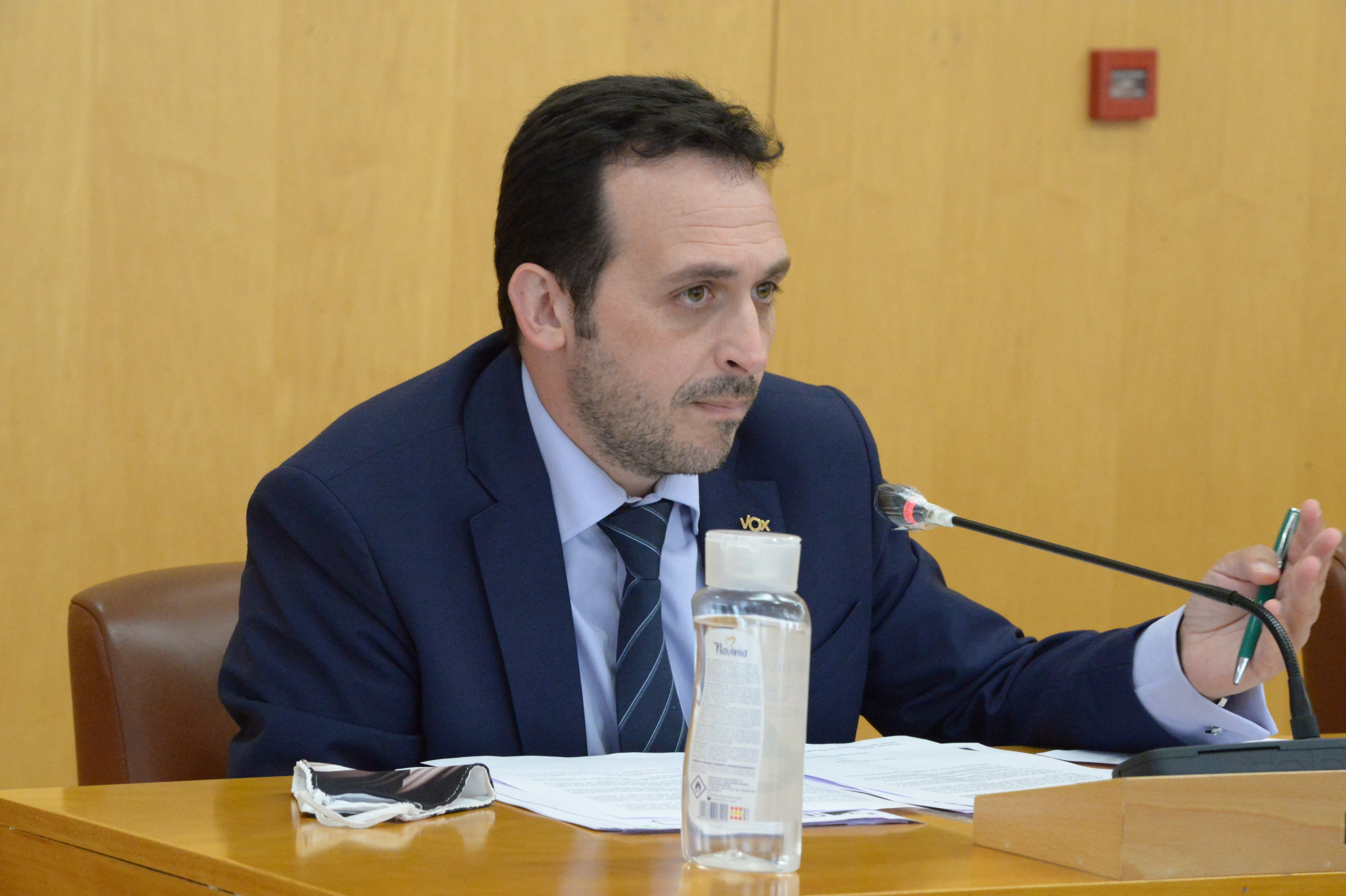 Juan Sergio Redondo: "Nunca se puede utilizar un tema tan serio, importante y delicado como es la convivencia como un elemento político" Juan Sergio Redondo: "Nunca se puede utilizar un tema tan serio, importante y delicado como es la convivencia como un elemento político"