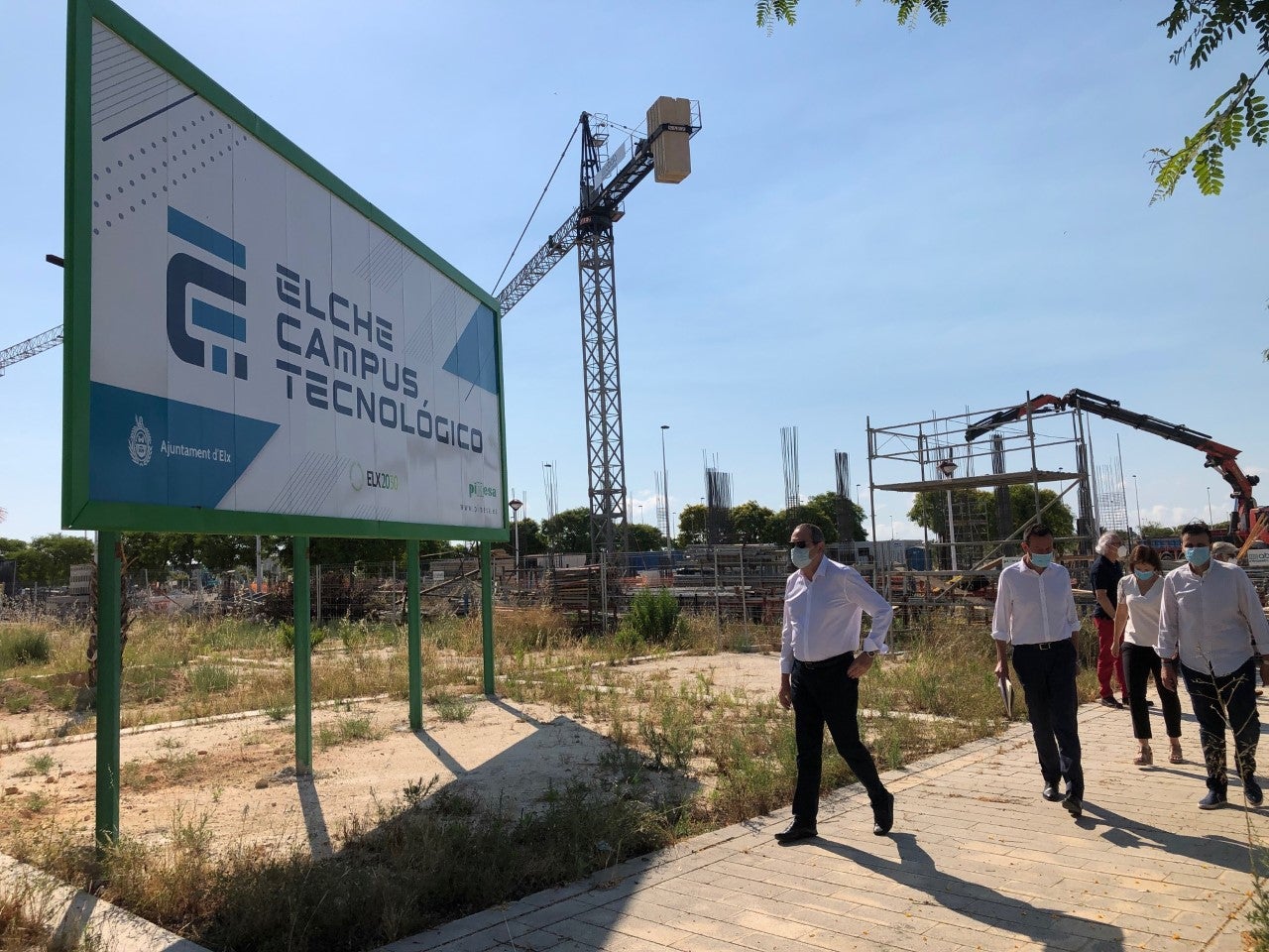 Más del 33% del tercer bloque del barrio de San Antón de Elche ya está construido Más del 33% del tercer bloque del barrio de San Antón de Elche ya está construido