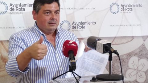 Daniel Manrique, portavoz del Gobierno de Rota