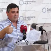 Daniel Manrique, portavoz del Gobierno de Rota Daniel Manrique, portavoz del Gobierno de Rota